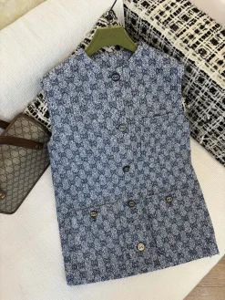 GUCCI Suits Tweed (Blue-White) S-M-L C55202607052116