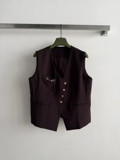 GUCCI Suits Wool Blend (Brown) S-M-L C90202607052268