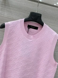 Alternative view of GUCCI Sweaters & Knitwear Cotton Knit (Pink) 36-40 A80202607050551