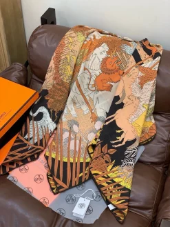 Alternative view of HERMES Scarves & Twilly B10202607020413