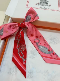 Alternative view of HERMES Scarves & Twilly D5202607020415