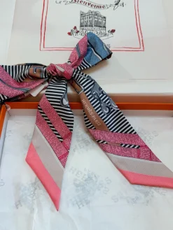 Alternative view of HERMES Scarves & Twilly D5202607020419