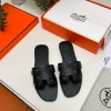 HERMES Slides & Slippers Calfskin Leather (Black) EU34-43 B70202607051322