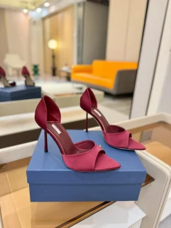 Alternative view of LE SILLA Pumps & Heels Satin (Burgundy) B90202607050387