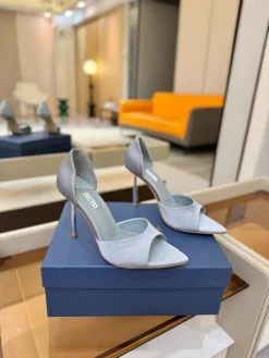 Alternative view of LE SILLA Pumps & Heels Silk (Silver) EU35-41 B90202607050380