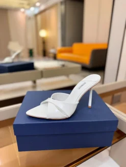 LE SILLA Sandals & Mules Patent Leather (White) EU35-41 B80202607050353