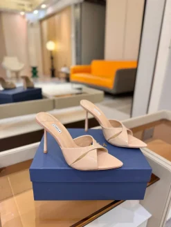 Alternative view of LE SILLA Shoes Patent Leather (Beige) B80202607050346