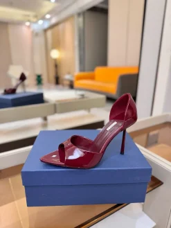 LE SILLA Shoes Patent Leather (Burgundy) EU35-41 B90202607050372