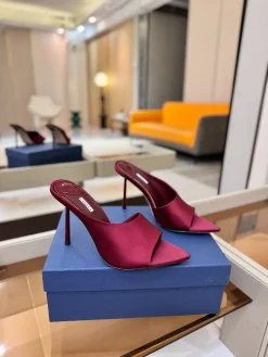 Alternative view of LE SILLA Shoes Silk (Burgundy) EU35-41 B90202607050379