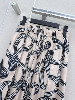 Alternative view of LOEWE Clothing Silk (Beige-Black) S-L B45202607051166