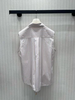 Alternative view of LOEWE Shirts & Polos Cotton (White-Orange) S-L B55202607051212