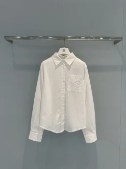 LOEWE Shirts & Polos Cotton (White) S-L B75202607051441