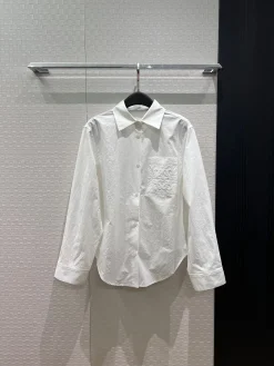LOEWE Shirts & Polos Cotton (White) SML C00202607050325