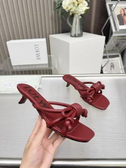Alternative view of LOEWE Slides & Slippers Lambskin (Pink-Red-White-Yellow-Brown-Black) EU35-43 A70202607050713