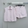 LOEWE Suits Linen (Pink) S_M_L D25202607052349