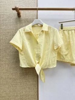 Alternative view of LOEWE Suits Linen (Yellow) S-L C35202607052024