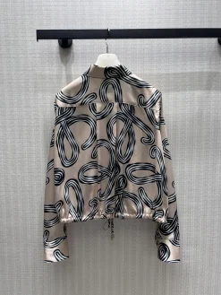 Alternative view of LOEWE Suits Satin (Beige-Black-White) S-L C05202607051667