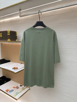 Alternative view of LOEWE T-shirts & Vests Cotton (Green) S-XL A15202607120618