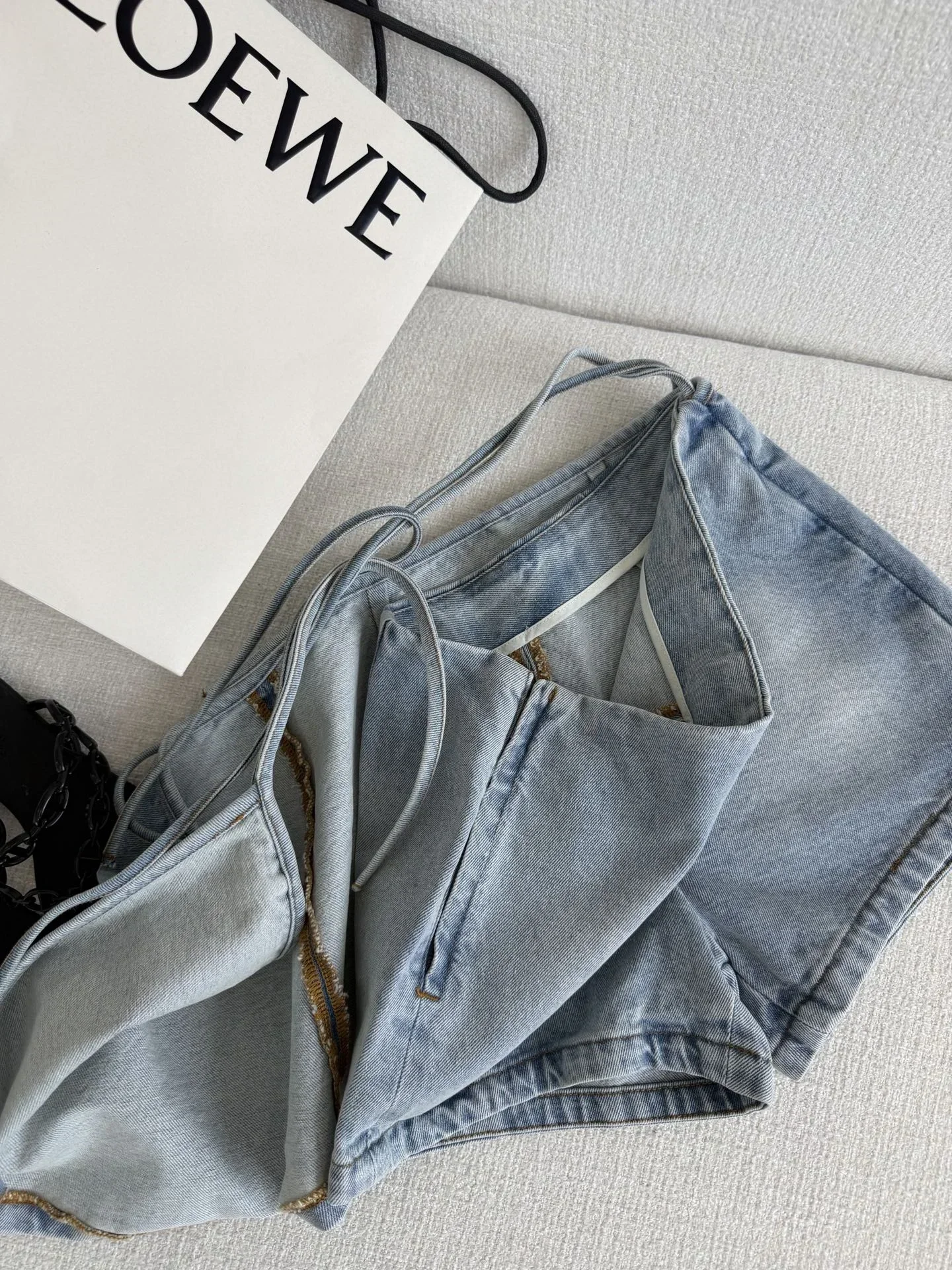 LOEWE Trousers & Shorts Denim (Blue) S-L B80202607051547 - Image 5