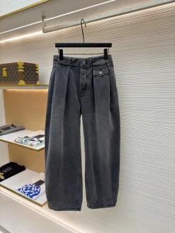 LOEWE Trousers & Shorts Denim (Gray) 44-50 B55202607120693