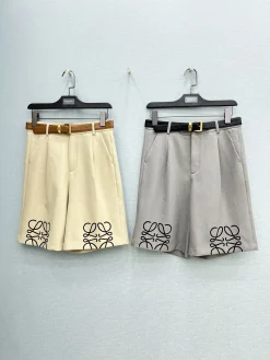 LOEWE Trousers & Shorts Tailored Fabric (Beige-Grey) S-L B10202607050778
