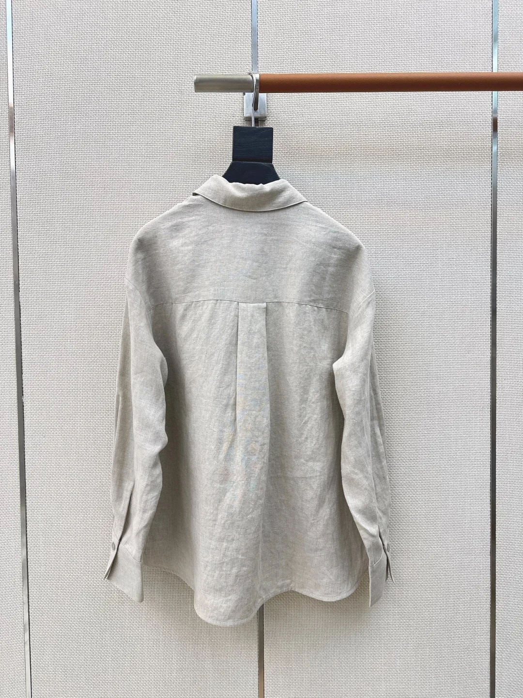 LORO PIANA Clothing Linen (Light Gray) S-L B65202607051355 - Image 8