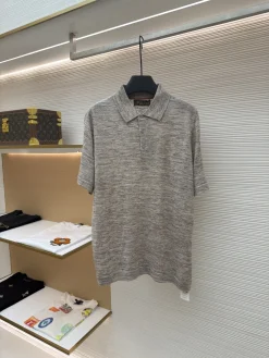 LORO PIANA Shirts & Polos Linen (Gray) S-XL B10202607120718