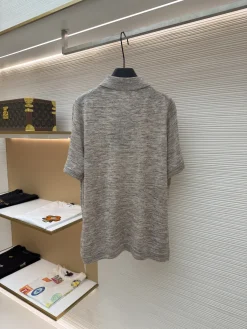 Alternative view of LORO PIANA Shirts & Polos Linen (Gray) S-XL B10202607120718