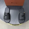 LORO PIANA Slides & Slippers Smooth Leather (Black) EU38-44 A20202607050644