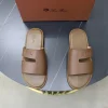 LORO PIANA Slides & Slippers Smooth Leather (Brown) EU38-44 A20202607050648