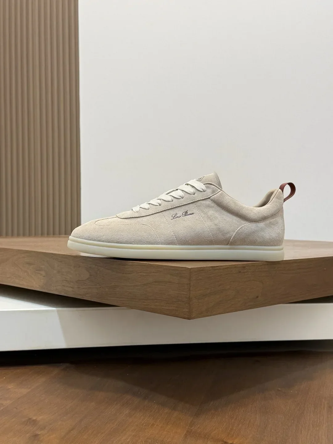 LORO PIANA Sneakers & Trainers Suede (Beige) EU39-44 C60202607051660 - Image 2