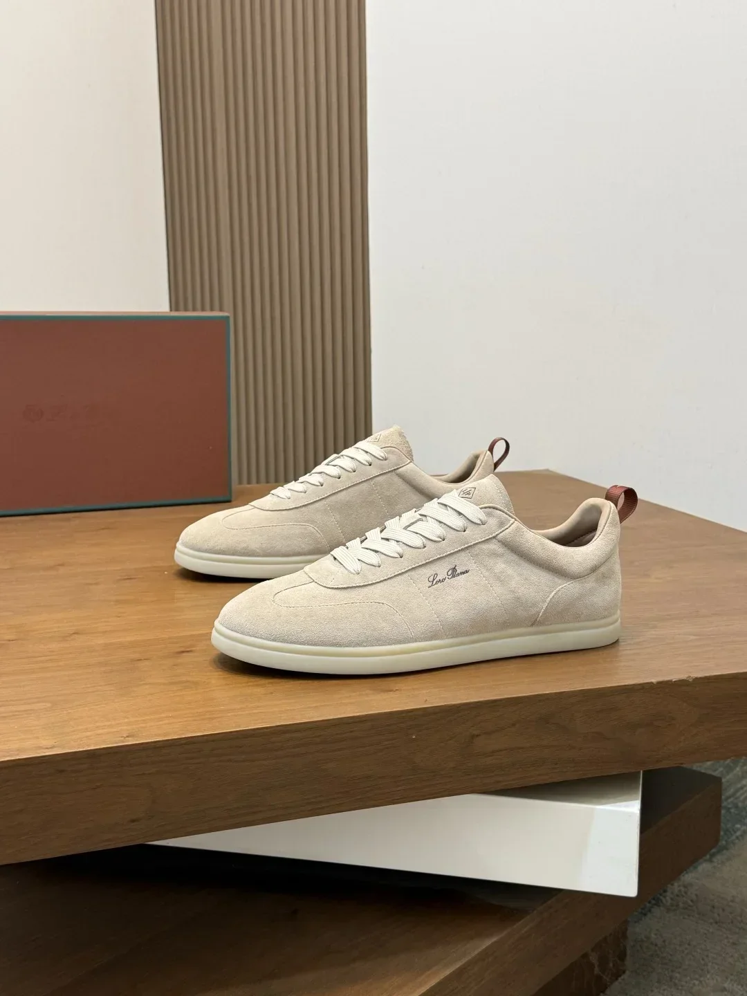 LORO PIANA Sneakers & Trainers Suede (Beige) EU39-44 C60202607051660 - Image 3