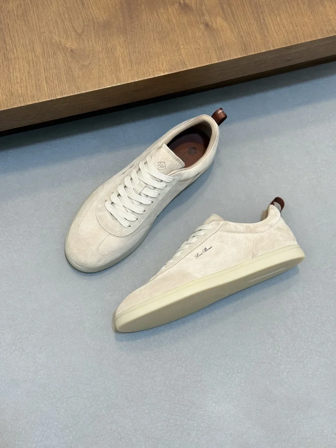 LORO PIANA Sneakers & Trainers Suede (Beige) EU39-44 C60202607051660 - Image 5