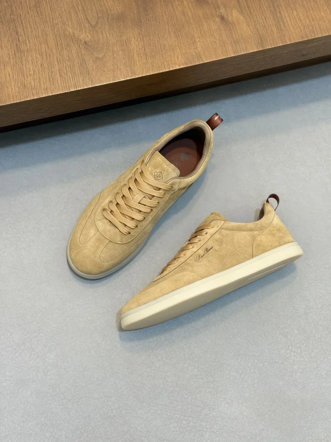 LORO PIANA Sneakers & Trainers Suede (Beige) EU39-44 C60202607051661 - Image 5