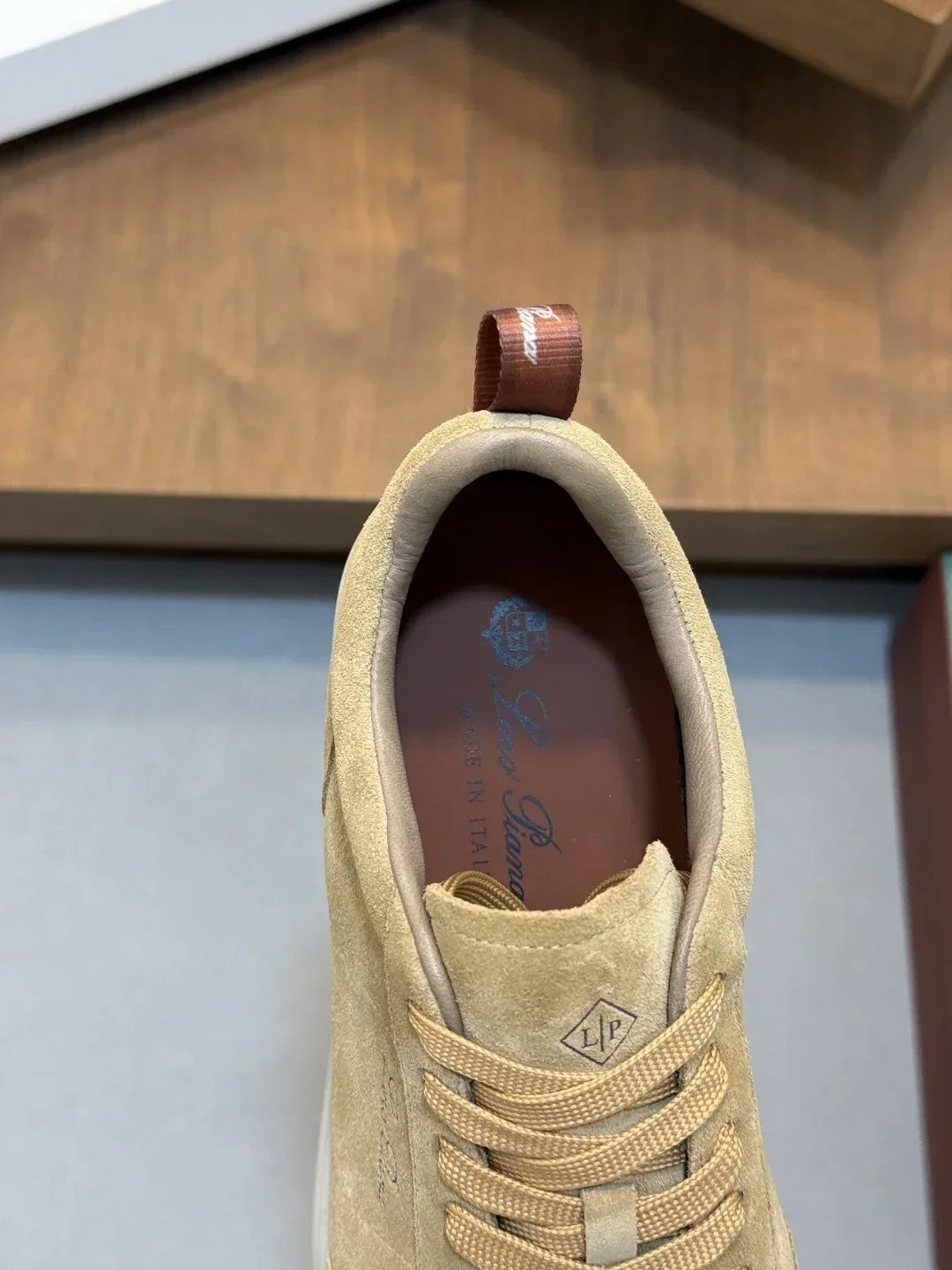 LORO PIANA Sneakers & Trainers Suede (Beige) EU39-44 C60202607051661 - Image 7