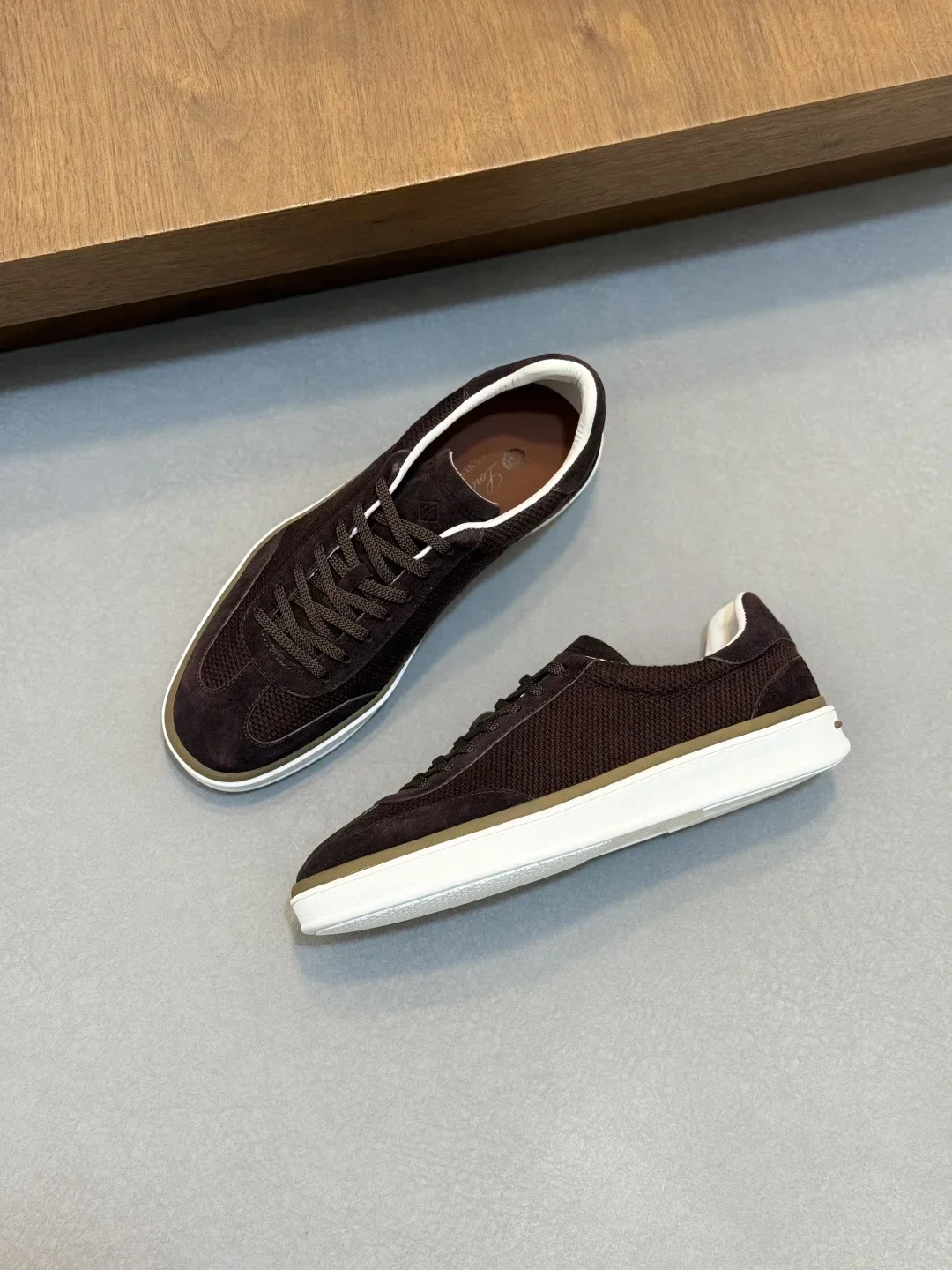 LORO PIANA Sneakers & Trainers Suede (Brown) EU39-44 C60202607050407 - Image 5