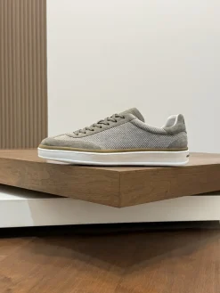Alternative view of LORO PIANA Sneakers & Trainers Suede & Mesh (Gray) EU39-44 C60202607050409