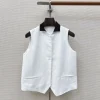 LORO PIANA Suits Linen (White-Black) S-L B25202607050926