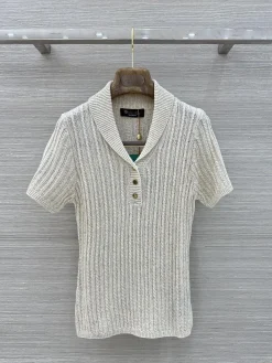 LORO PIANA Sweaters & Knitwear Knit Linen (White) S-L B55202607051218