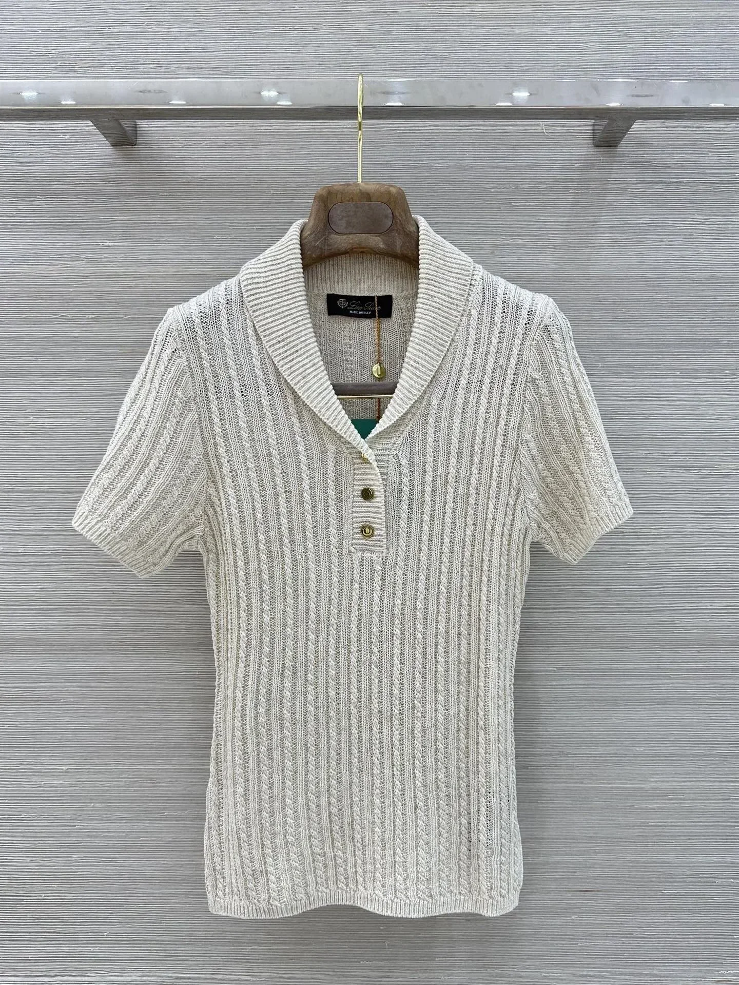 LORO PIANA Sweaters & Knitwear Knit Linen (White) S-L B55202607051218