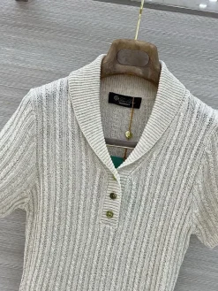 Alternative view of LORO PIANA Sweaters & Knitwear Knit Linen (White) S-L B55202607051218