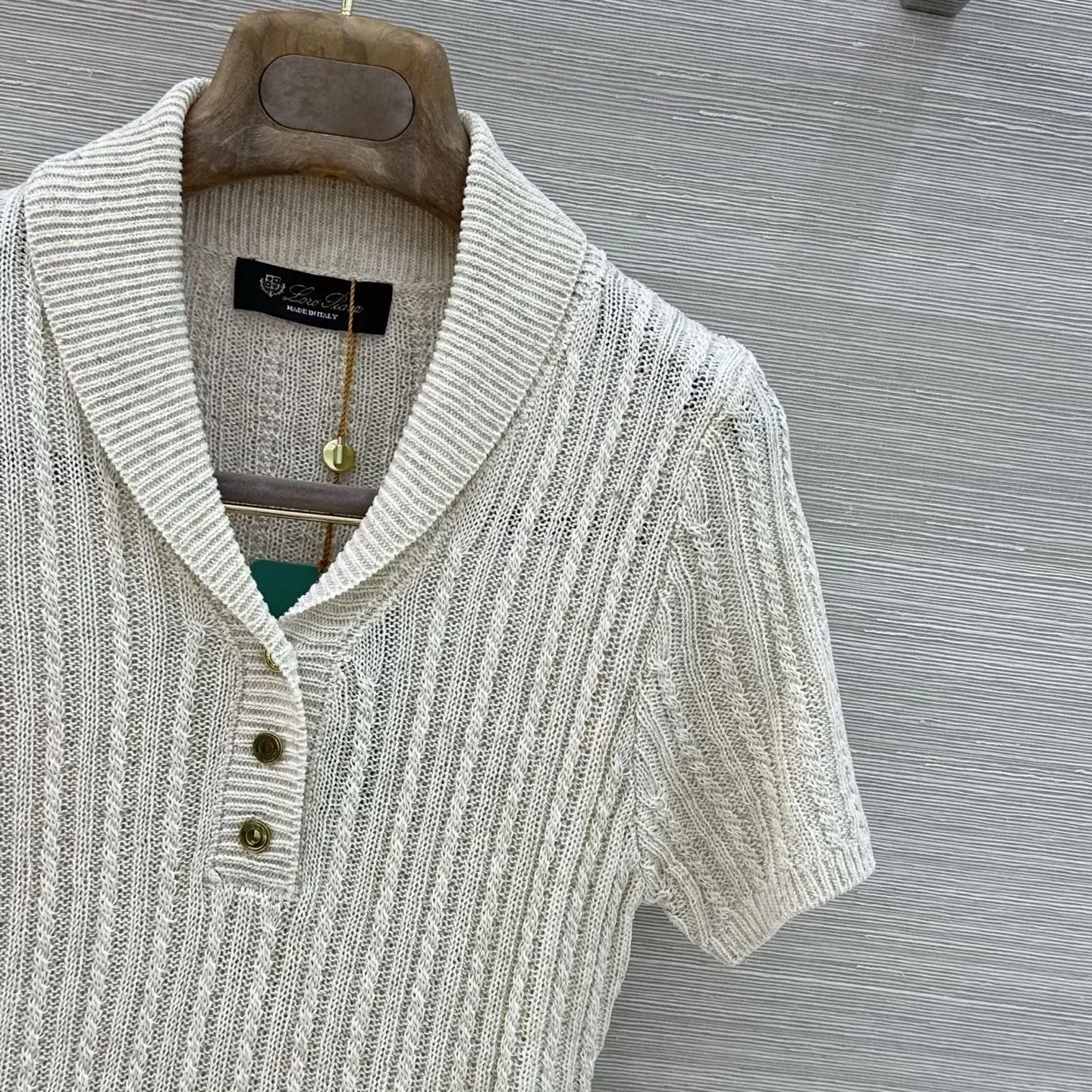LORO PIANA Sweaters & Knitwear Knit Linen (White) S-L B55202607051218 - Image 4