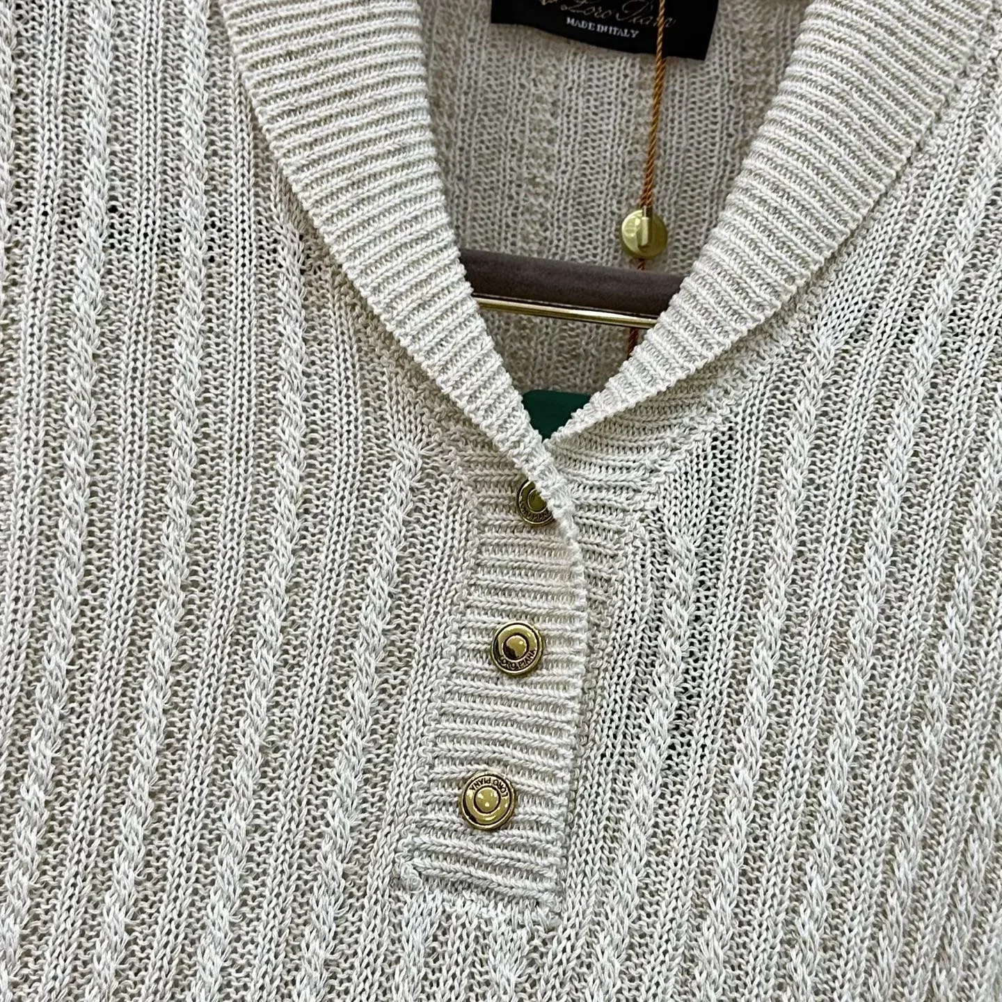 LORO PIANA Sweaters & Knitwear Knit Linen (White) S-L B55202607051218 - Image 5