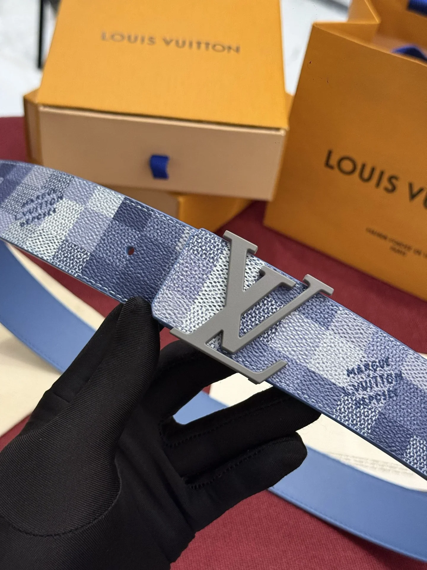 LV Belts Canvas Leather A60202607050520