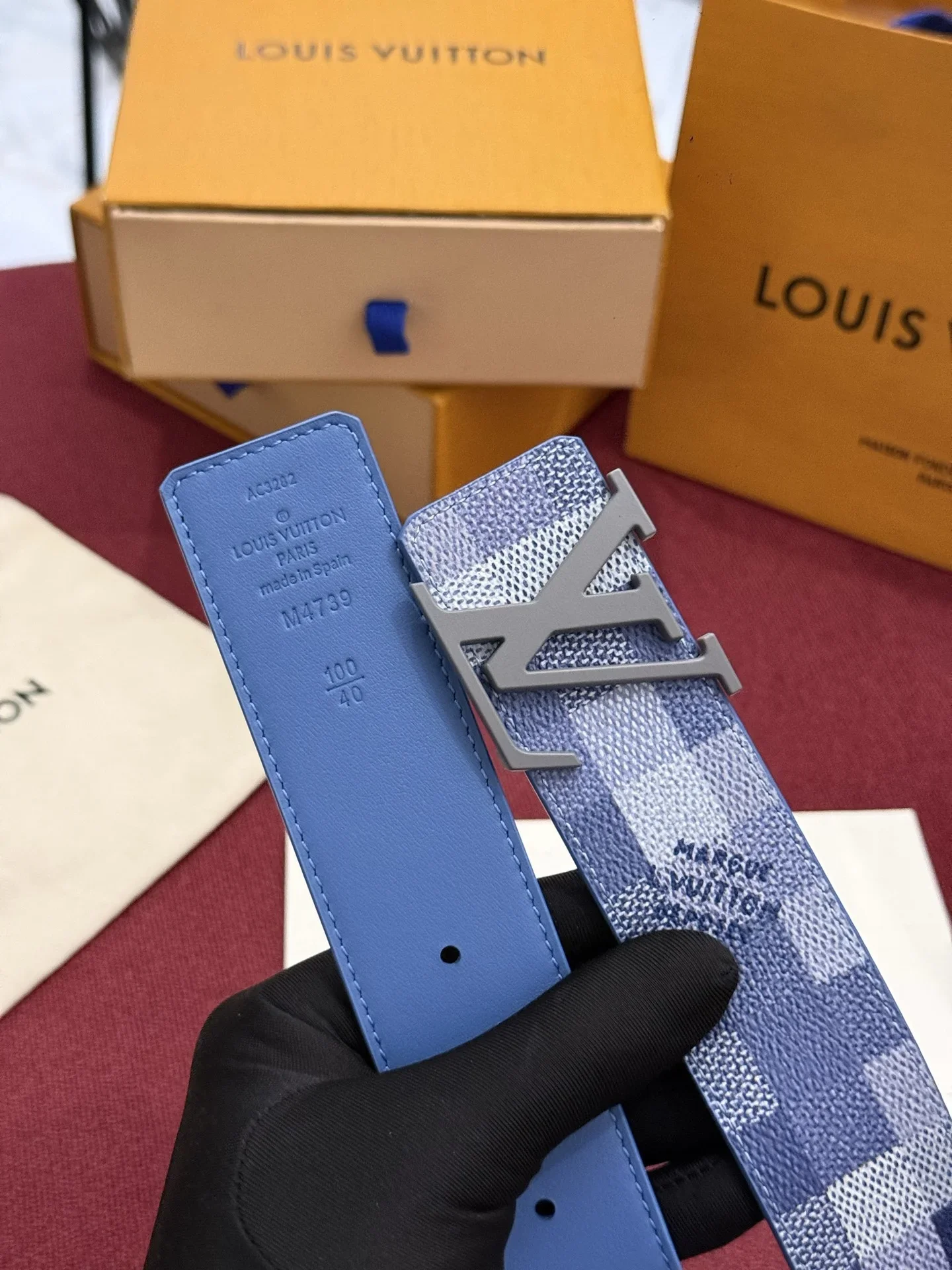 LV Belts Canvas Leather A60202607050520 - Image 2