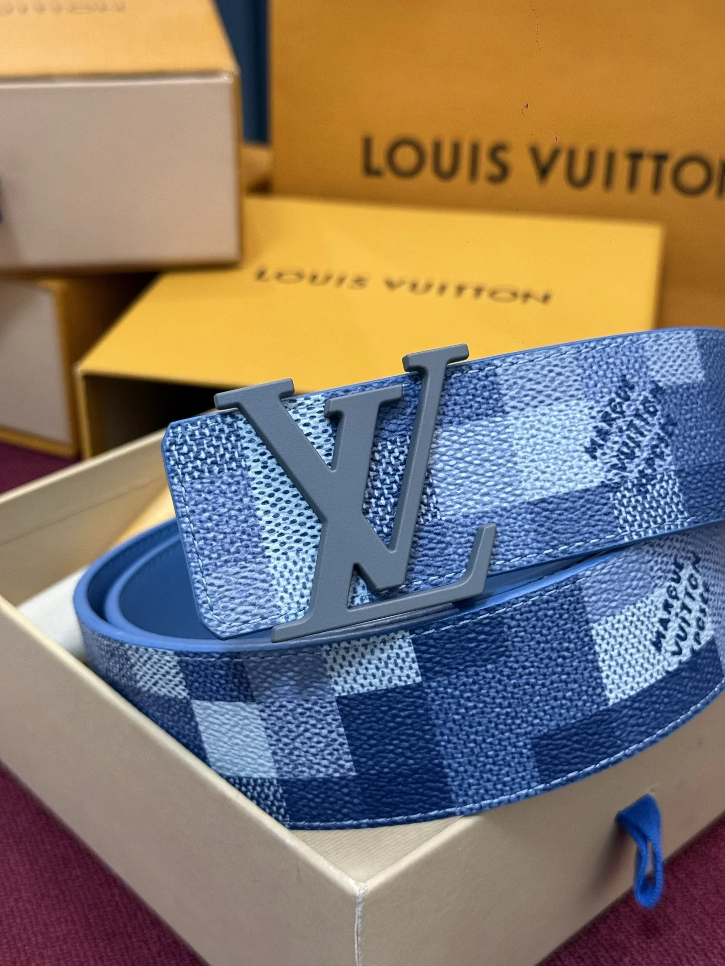 LV Belts Canvas Leather A60202607050520 - Image 6
