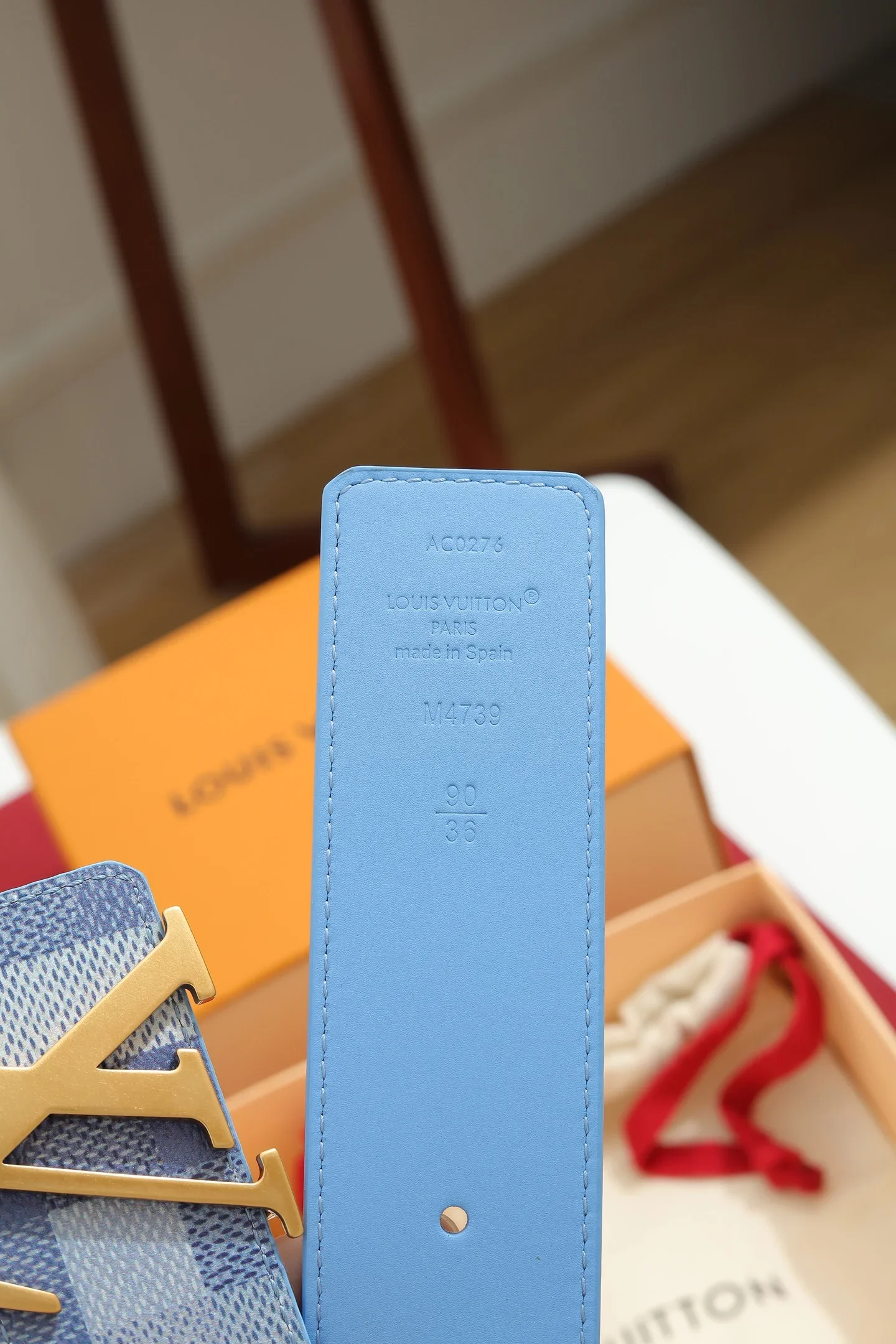 LV Belts Coated Canvas 4.0cm Width B20202607050519 - Image 9