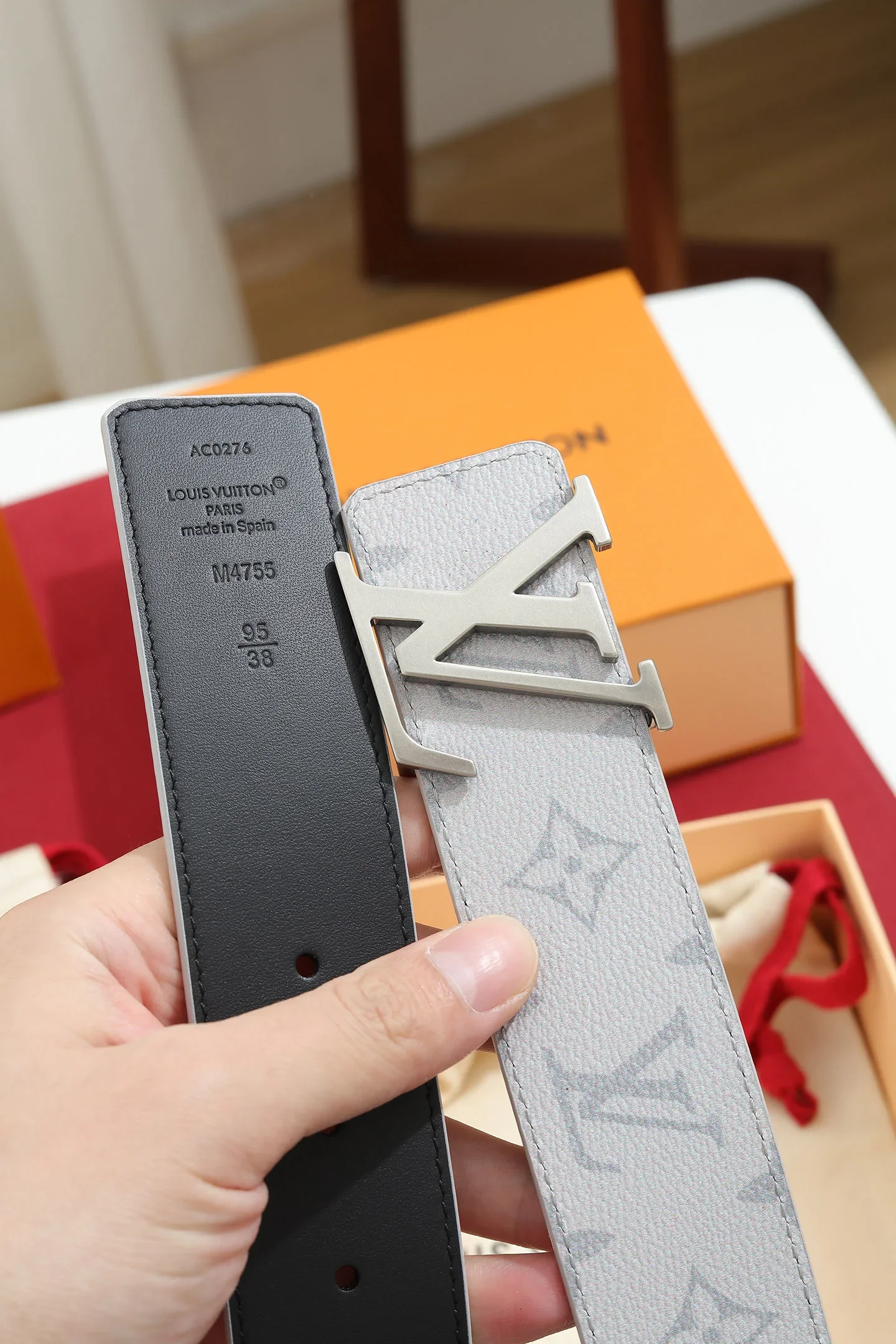 LV Belts Denim 4.0cm Width B20202607050534 - Image 3