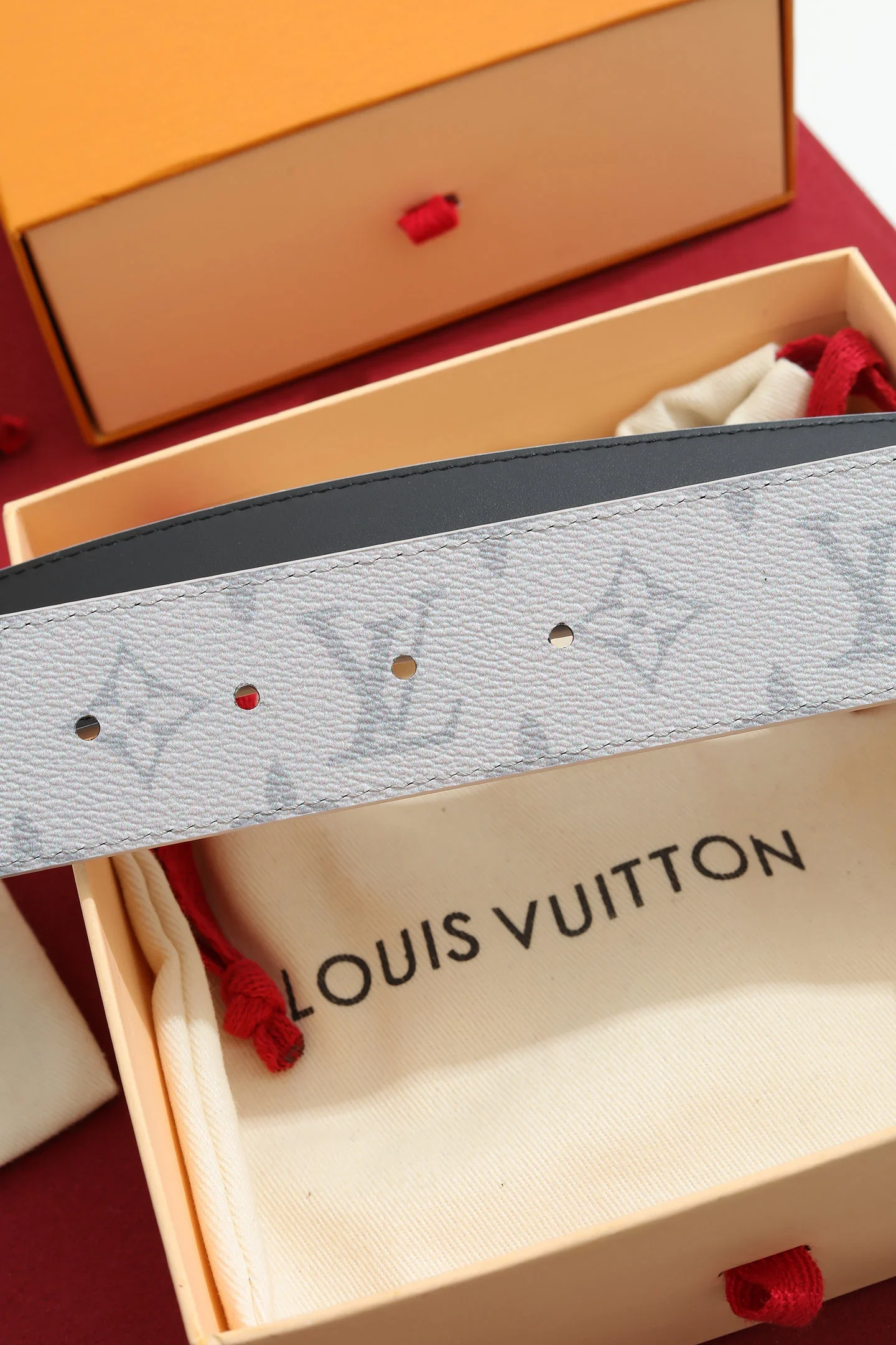 LV Belts Denim 4.0cm Width B20202607050534 - Image 8