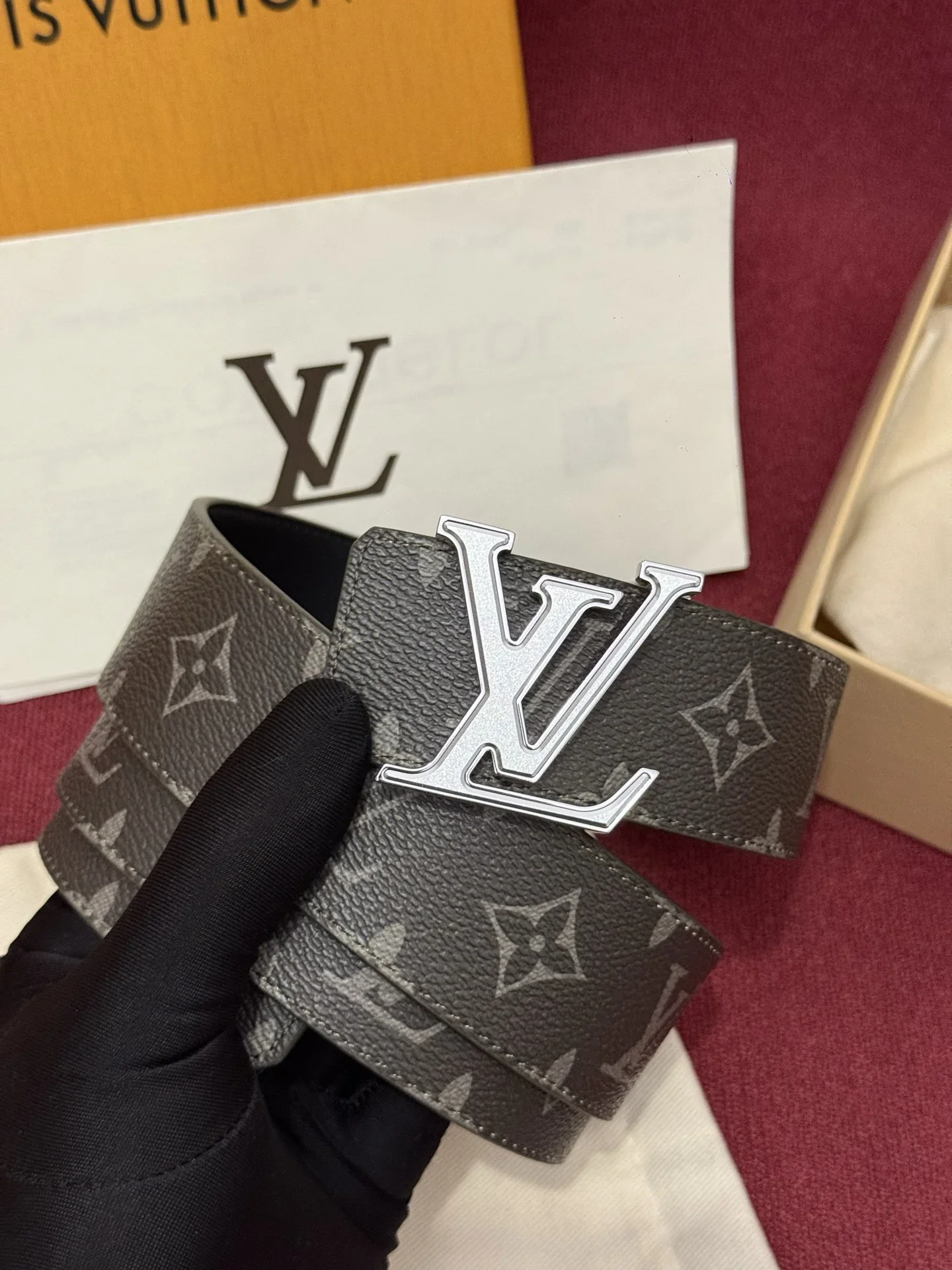 LV Belts Monogram Canvas Leather A60202607050525 - Image 2